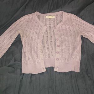 Aeropostale Pointelle Cardigan